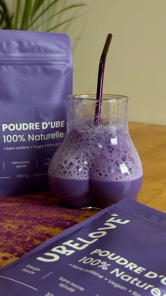 Ube Latte đ„