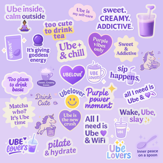 Lot de 10 stickers | UBELOVE™