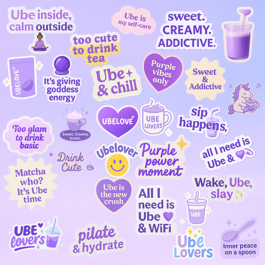 Lot de 10 stickers | UBELOVE™